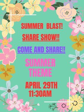 Summer Theme Share Show!!!!